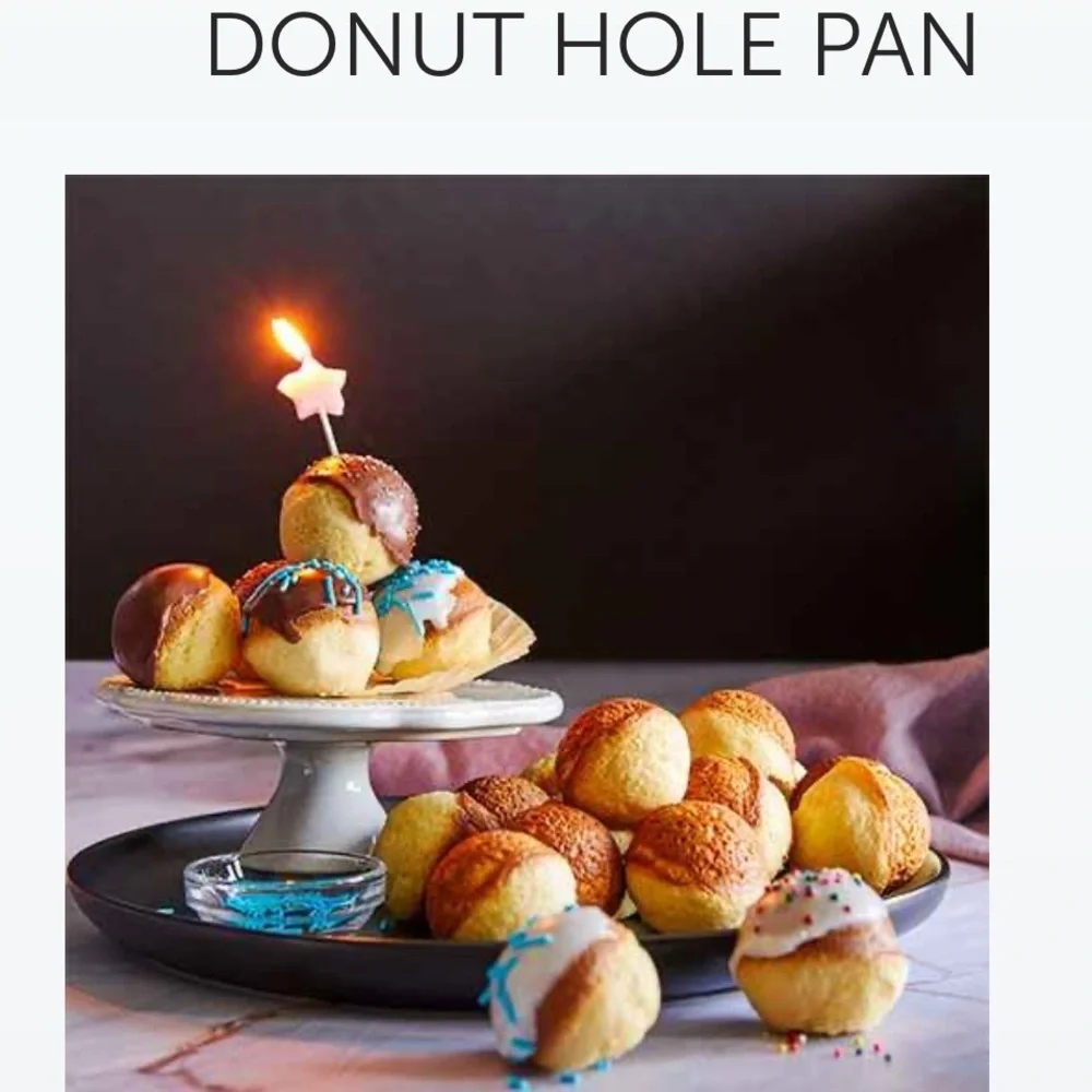 NWOT Pampered Chef Donut Hole Pan